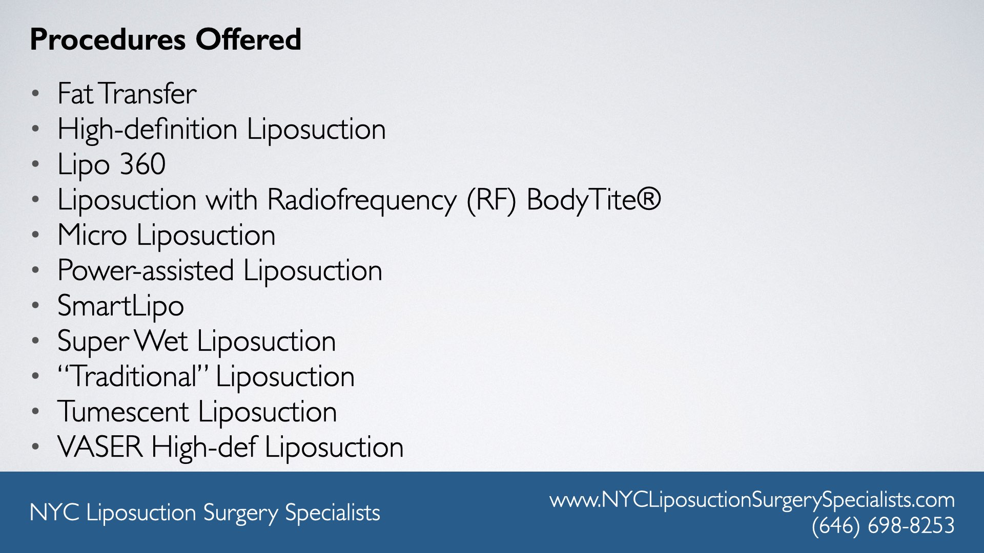 NYC Liposuction Surgery Specialists - Directory Datacaptive