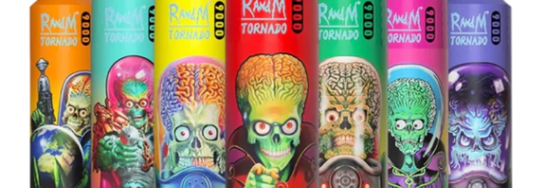 R&M Tornado 9000 – Premium Disposable Vape with 9000 Puffs