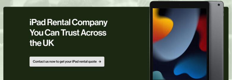 iPad Rental – Hire Tablets UK